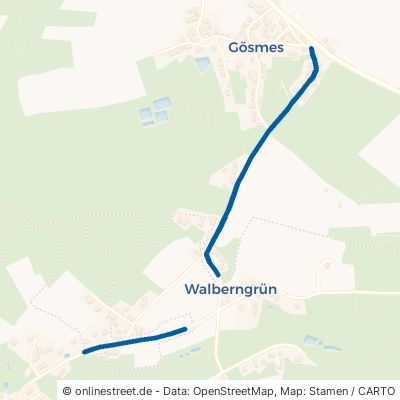 Walberngrüner Straße Helmbrechts Gösmes 
