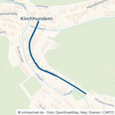 Flaper Straße Kirchhundem 