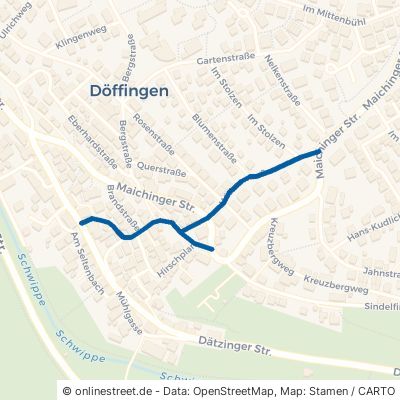 Wittumstraße Grafenau Döffingen 