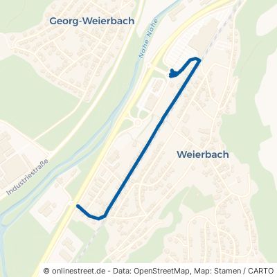 Eisenbahnstraße Idar-Oberstein Weierbach 