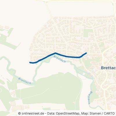Helmbundweg Langenbrettach Brettach 