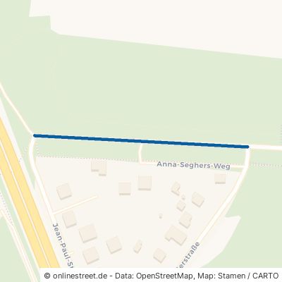 Anna-Seghers-Weg Schönefeld Großziethen 