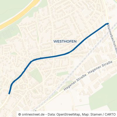 Reichshofstraße Schwerte Westhofen 
