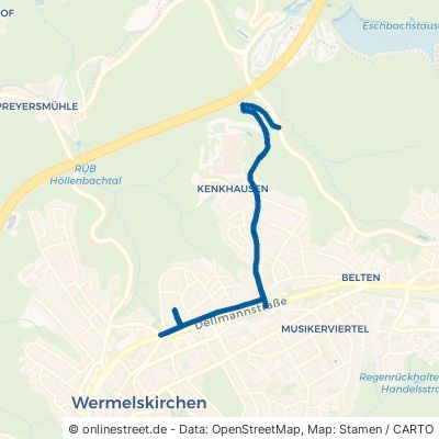 Kenkhauser Straße Wermelskirchen Elbringhausen 