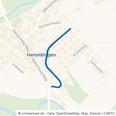Burgfeld Harburg Heroldingen 