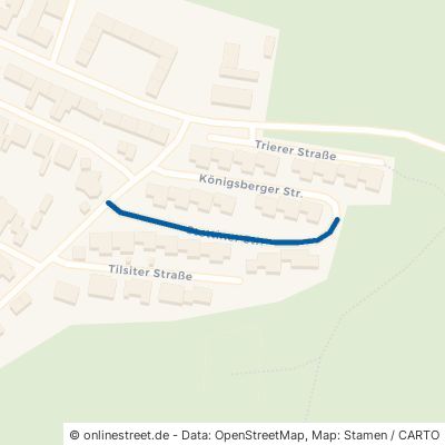 Stettiner Straße Völklingen Röchling-Höhe 
