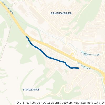 Wolfslochstraße Zweibrücken Ernstweiler/Bubenhausen 