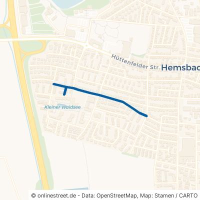 Giselherstraße Hemsbach 