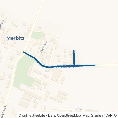 Straße Am Gutshof Wettin-Löbejün Merbitz 