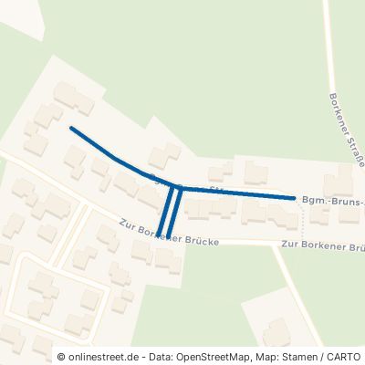 Bürgermeister-Bruns-Straße Meppen Borken 