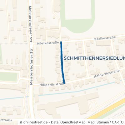 Justinus-Kerner-Straße Friedrichshafen 