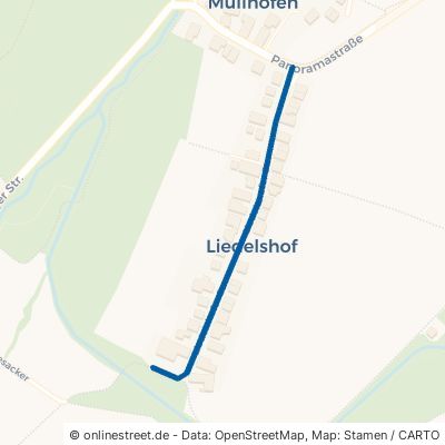 Liedelshofer Straße Sinzheim Ortsgebiet 