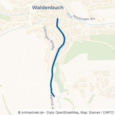 Walddorfer Straße Waldenbuch 