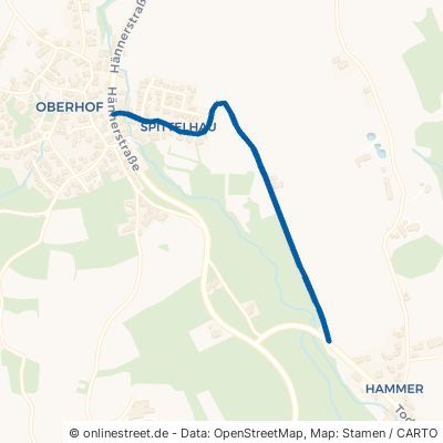 Haustraße Murg Oberhof 