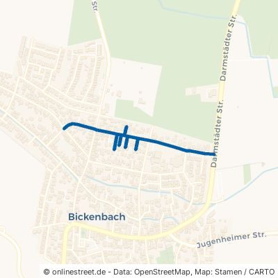 Waldstraße Bickenbach 