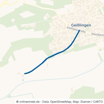 Küssaburgstraße Klettgau Geißlingen 