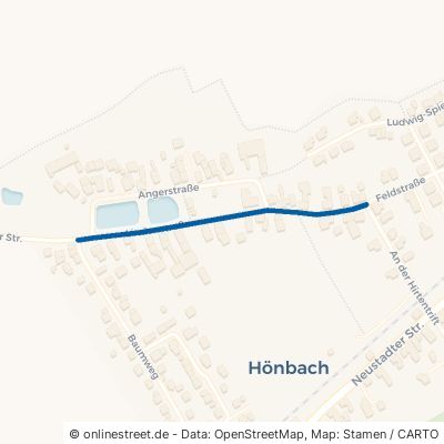 Lindenstraße Sonneberg Hönbach 