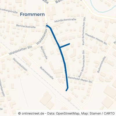 Konrad-Adenauer-Straße Balingen Frommern 