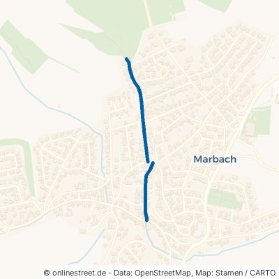 Oberfelder Weg Petersberg Marbach 