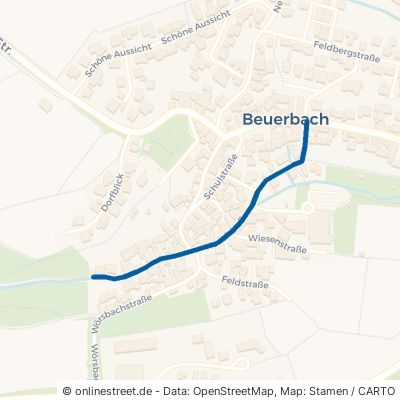 Kanalstraße Hünstetten Beuerbach 