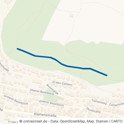 Muggenheuweg Inzlingen Unterinzlingen 