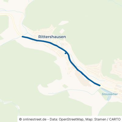 Siegener Straße Dietzhölztal Rittershausen 