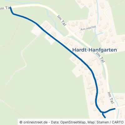 Hardtwiesenstraße Gummersbach Hardt-Hanfgarten 