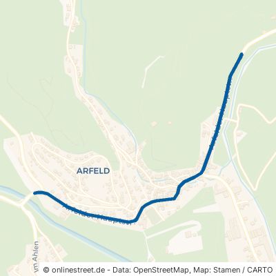 Arfelder Hauptstraße Bad Berleburg Arfeld 