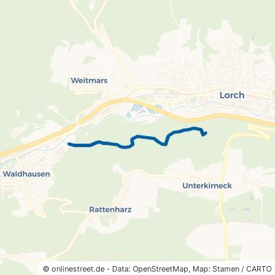 Trudelwaldweg Lorch 