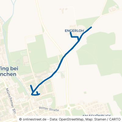 Kapellenstraße Grafing bei München Engerloh 