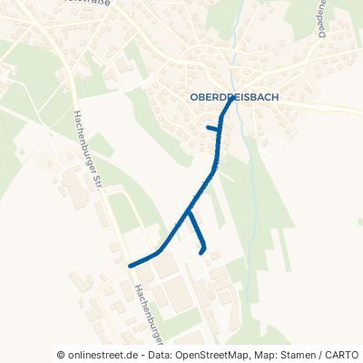 Langenbacher Straße Weitefeld Oberdreisbach 