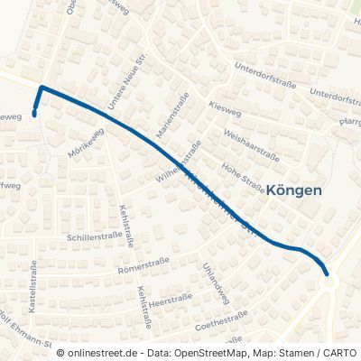 Kirchheimer Straße Köngen 