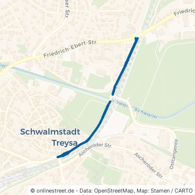 Zwalmstraße Schwalmstadt Treysa 