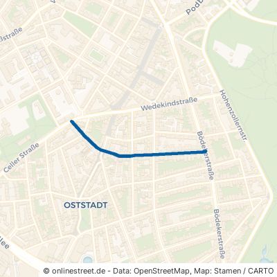 Gretchenstraße Hannover Oststadt 