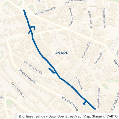 Knapper Straße Lüdenscheid 