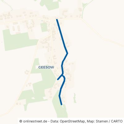 Ziegenstraße Gartz Geesow 
