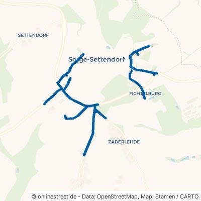 Sorge-Settendorf Mohlsdorf-Teichwolframsdorf Sorge-Settendorf 