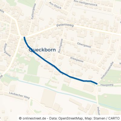 Heugärtenweg Grünberg Queckborn 