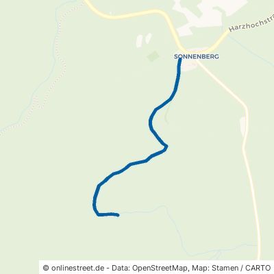 Forsthausweg Harz Lauterberg 