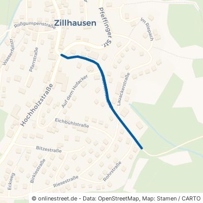 Auchtenstraße Balingen Zillhausen 