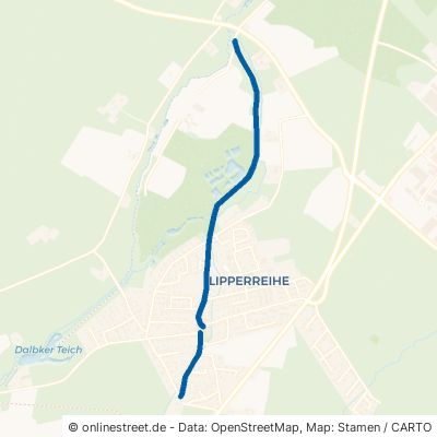 Bachstraße Oerlinghausen Lipperreihe 