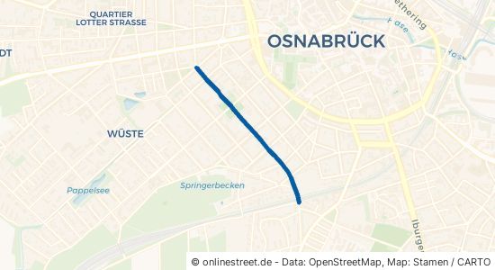 Parkstraße Osnabrück Wüste 