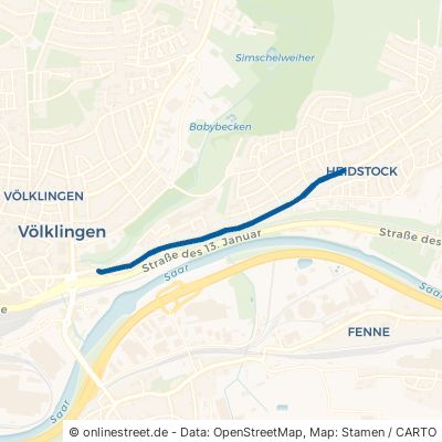 Gerhardstraße Völklingen Heidstock 