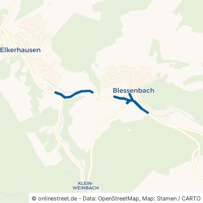 Oberstraße Weinbach Blessenbach 