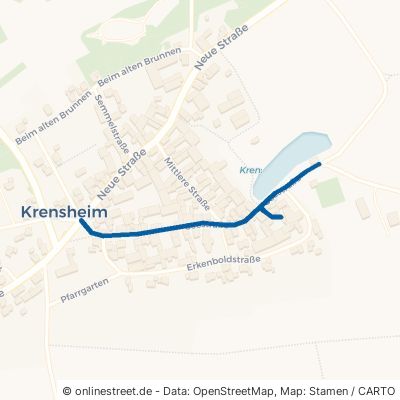 Seestraße Grünsfeld Krensheim 