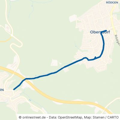 Rödgener Straße Wilnsdorf Obersdorf 