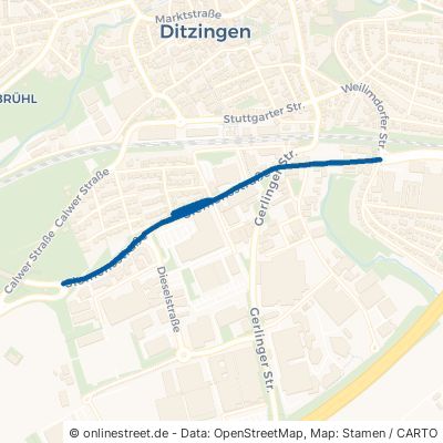 Siemensstraße Ditzingen 