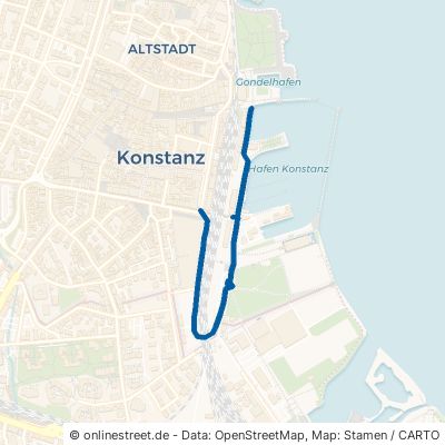 Hafenstraße Konstanz Altstadt 