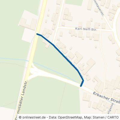 Georg-Ackermann-Straße Brensbach Nieder-Kainsbach 