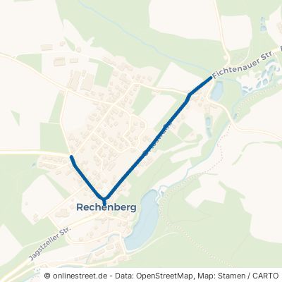 Ortsstraße Stimpfach Rechenberg 